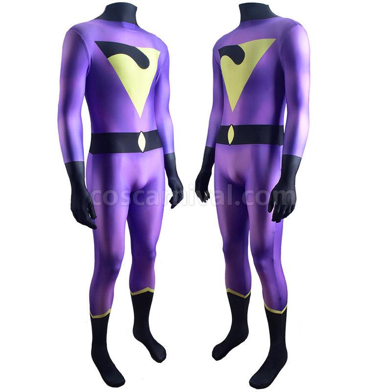 The Wonder Twins Jayna Jumpsuit Cosplay Costumes coscarnival0111236