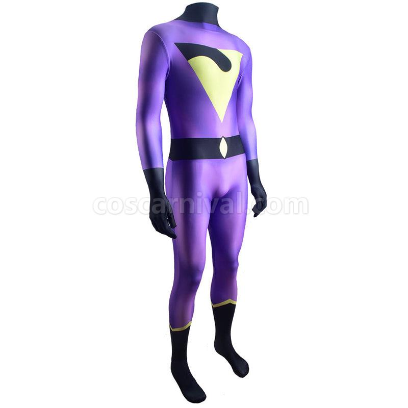 The Wonder Twins Jayna Jumpsuit Cosplay Costumes coscarnival0111243
