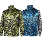 Tiger King Joe Exotic Shirt Yellow Blue Sequin Full Set Cosplay Costume coscarnival011114281