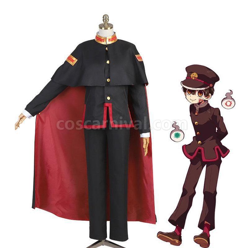 Toilet Bound Hanako kun Hanako kun Uniform Cosplay Costume coscarnival011119533