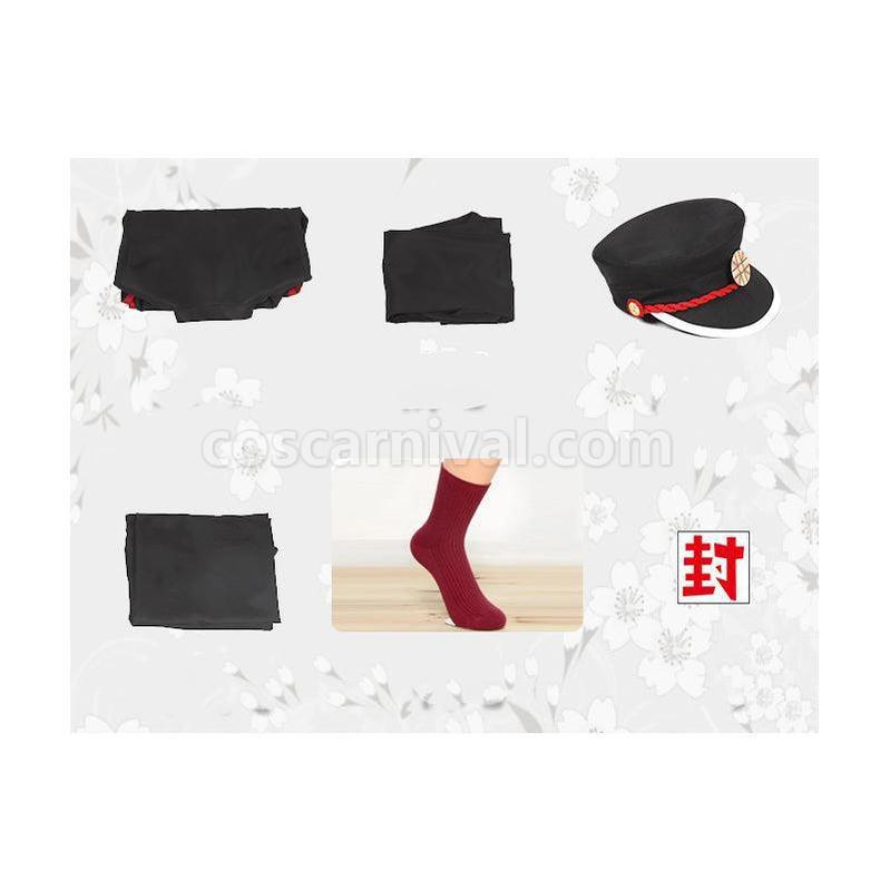 Toilet Bound Hanako kun Hanako kun Uniform Cosplay Costume coscarnival011119577