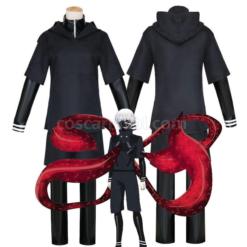 Tokyo Ghoul Ken Kaneki Combat Suit Cosplay Costumes coscarnival01117227