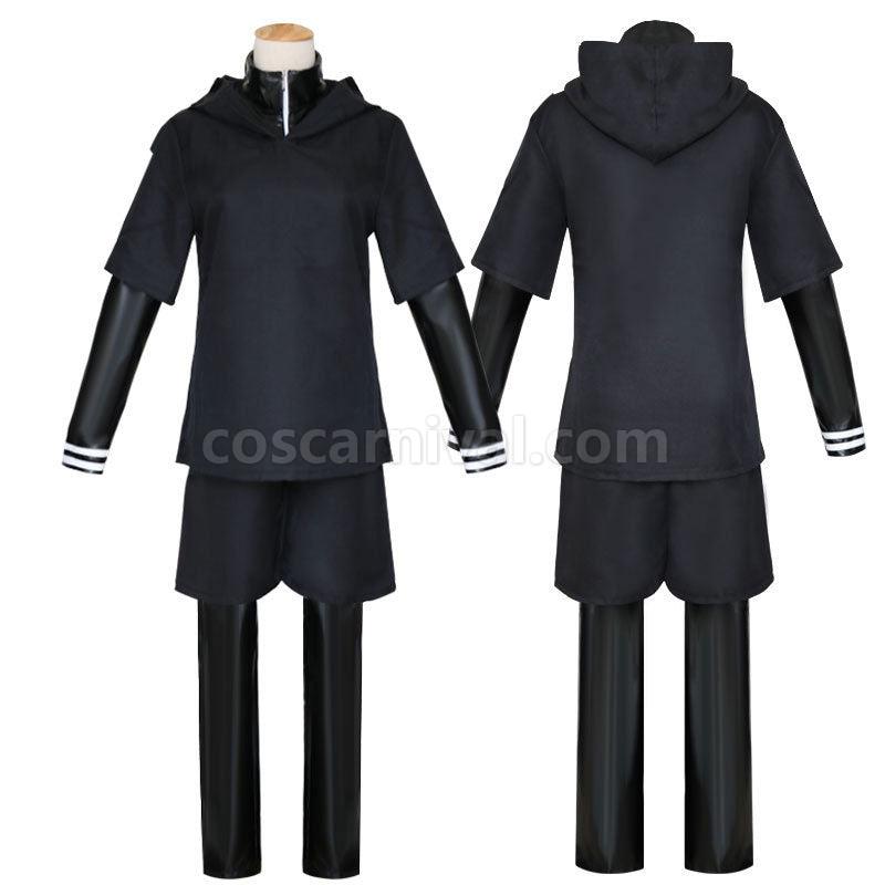 Tokyo Ghoul Ken Kaneki Combat Suit Cosplay Costumes coscarnival01117236