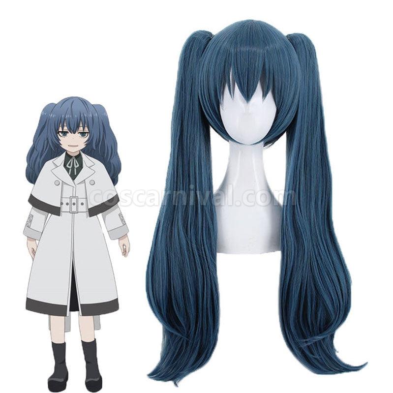 Tokyo Ghoul Yonebayashi Saiko Long Blue Cosplay Wigs coscarnival011114659