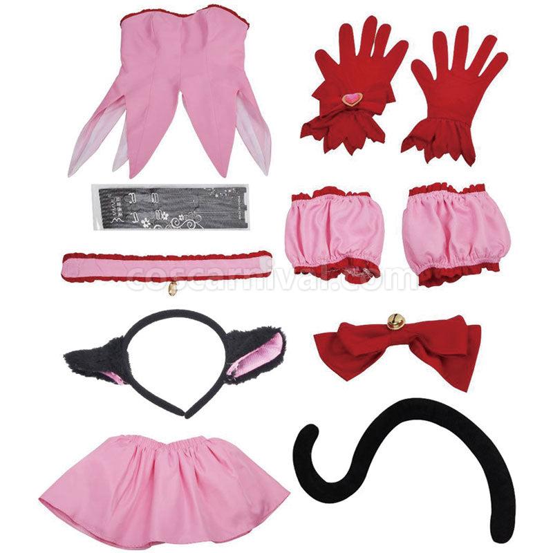 Tokyo Mew Mew Ichigo Momomiya Dress Cosplay Costume coscarnival01111331