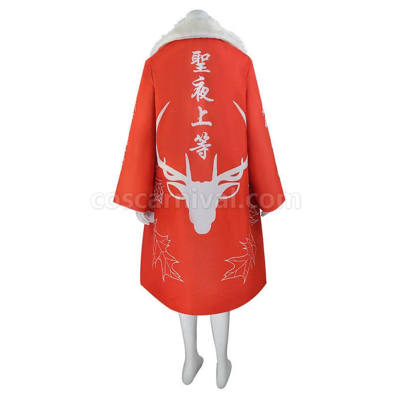 Tokyo Revengers Christmas Cosplay Costumes coscarnival01118023