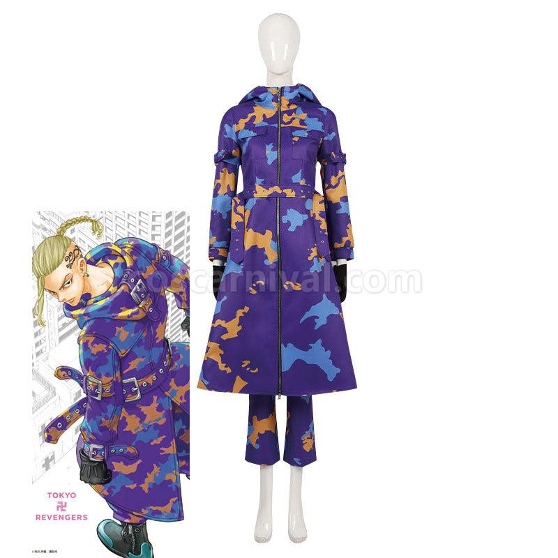 Tokyo Revengers Ken Ryuguji Fullset Cosplay Costumes coscarnival01113819