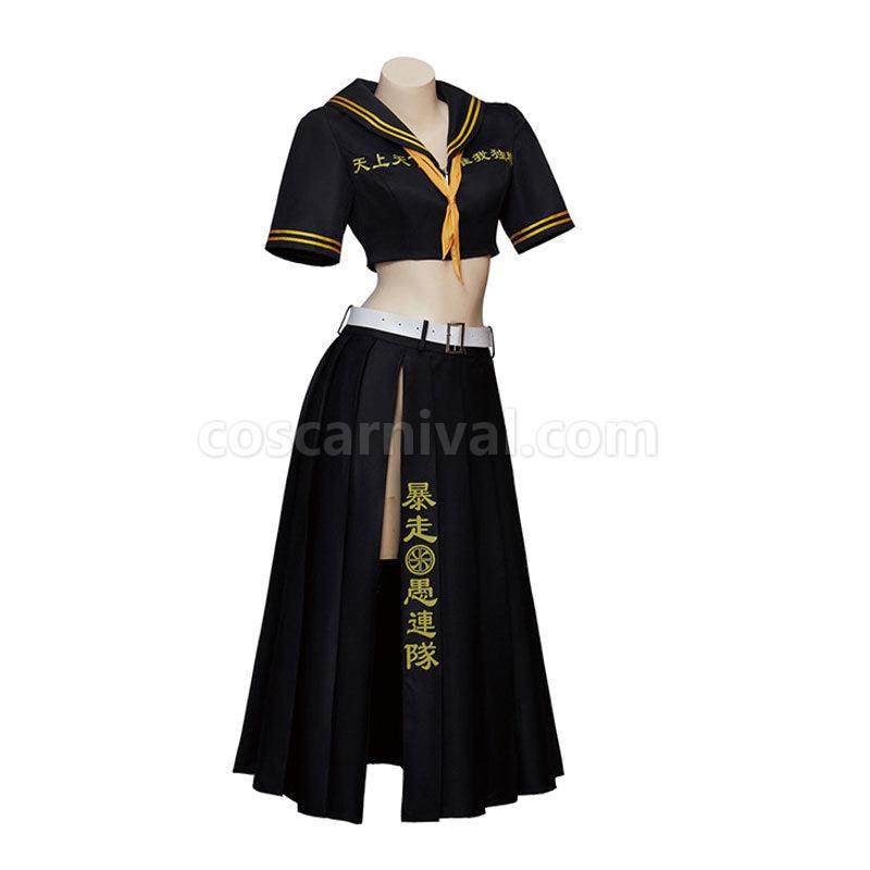 Tokyo Revengers Manjiro Sano Mikey Ken Ryuguji Dress Cosplay Costumes coscarnival01113707