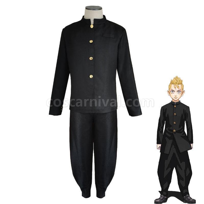 Tokyo Revengers Takemichi Hanagaki Uniforms Cosplay Costumes coscarnival011110862