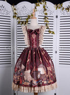 Travelers-Series-JSK-Printing-Retro-Classic-Lolita-Ruffle-Sling-Dress-coscarnival-1979