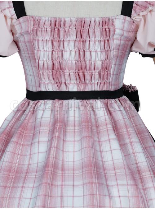 Tsubaki-Sakura-Series-OP-Idol-Singing-Clothes-Black-Sweet-Pink-Plaid-Sweet-Lolita-Short-Sleeve-Dress-coscarnival-3618.jpg