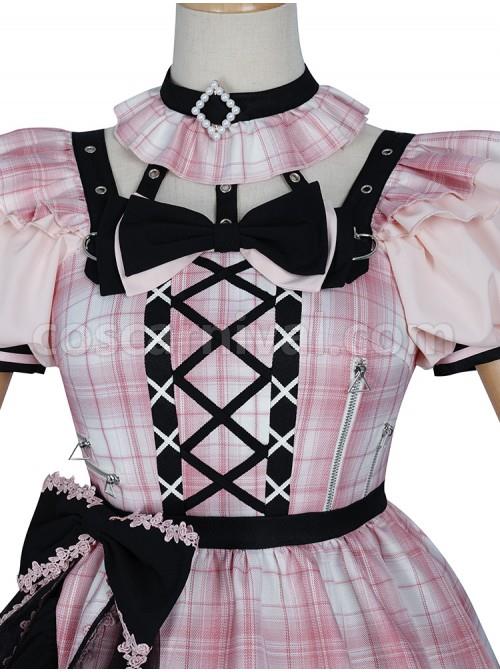 Tsubaki-Sakura-Series-OP-Idol-Singing-Clothes-Black-Sweet-Pink-Plaid-Sweet-Lolita-Short-Sleeve-Dress-coscarnival-3621.jpg