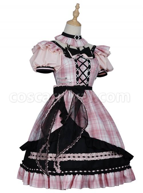 Tsubaki-Sakura-Series-OP-Idol-Singing-Clothes-Black-Sweet-Pink-Plaid-Sweet-Lolita-Short-Sleeve-Dress-coscarnival-3628.jpg