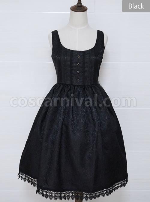 Twilight Castle Series JSK Gothic Lolita Sling Dress coscarnival