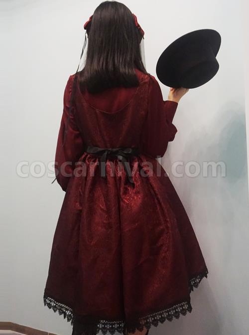 Twilight Castle Series JSK Gothic Lolita Sling Dress coscarnival