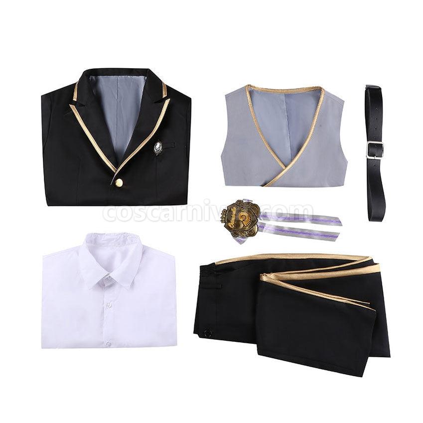 Twisted Wonderland Floyd Leech Uniforms Cosplay Costume coscarnival011114116