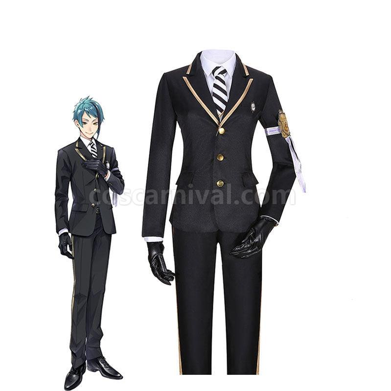 Twisted Wonderland Jade Leech Uniforms Cosplay Costume coscarnival011114018