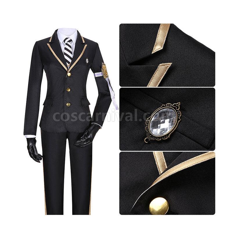 Twisted Wonderland Jade Leech Uniforms Cosplay Costume coscarnival011114056
