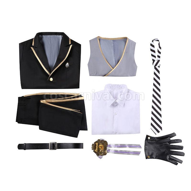 Twisted Wonderland Jade Leech Uniforms Cosplay Costume coscarnival011114063