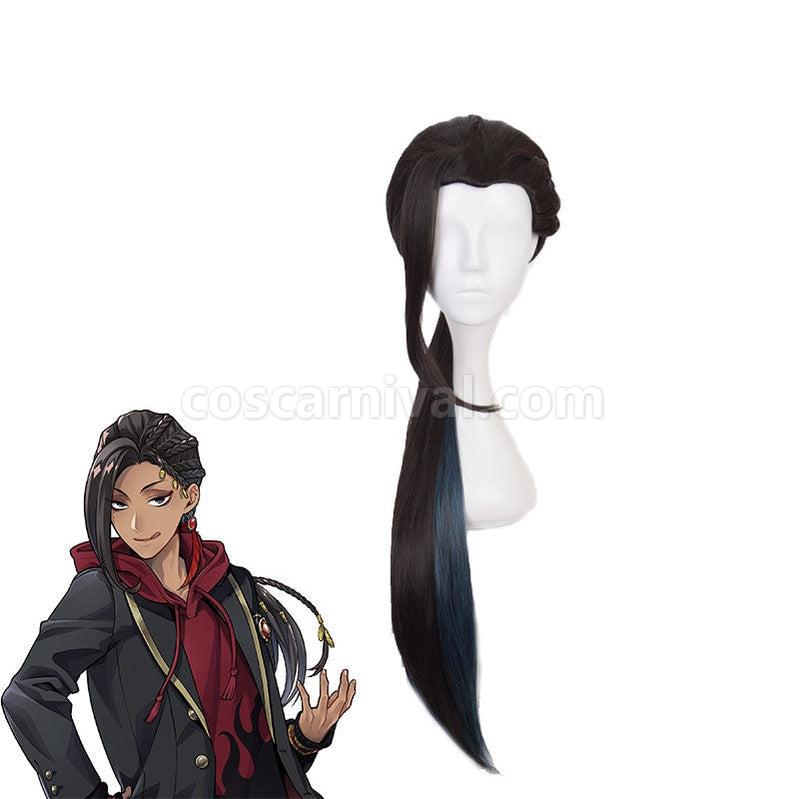 Twisted Wonderland Jamil Viper Cosplay Wigs coscarnival011113690