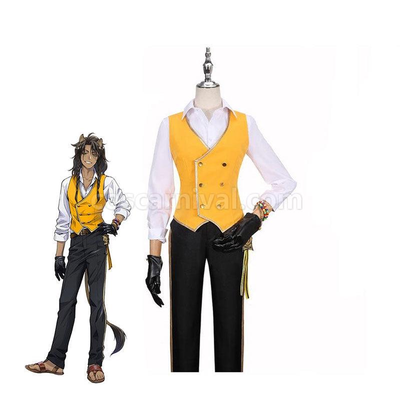 Twisted Wonderland Leona Kingscholar Uniforms Cosplay Costume coscarnival011113949