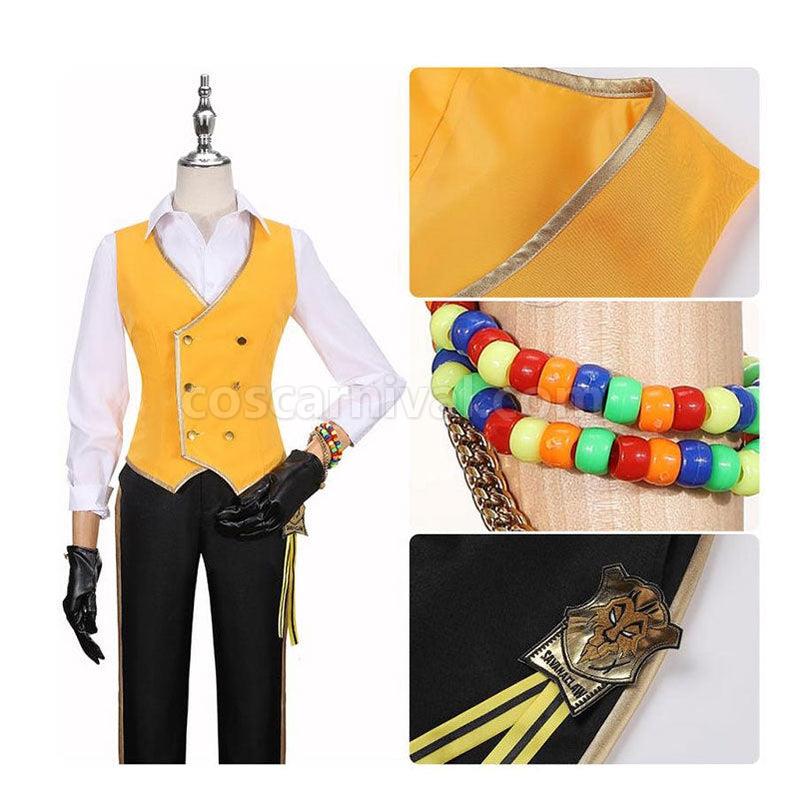 Twisted Wonderland Leona Kingscholar Uniforms Cosplay Costume coscarnival011113989