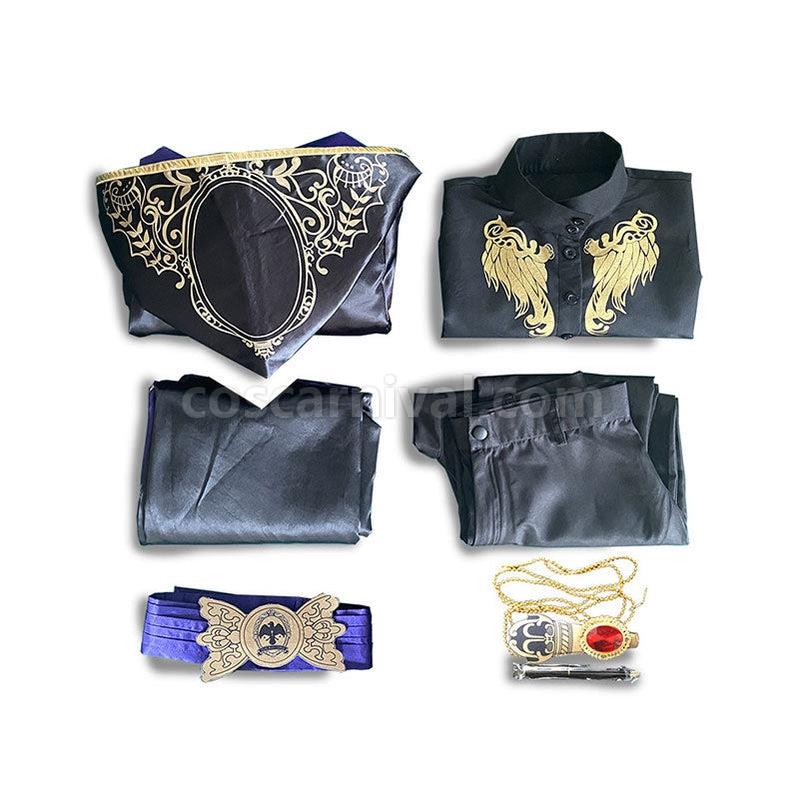 Twisted Wonderland Riddle Robes Uniform Cosplay Costume coscarnival011114254
