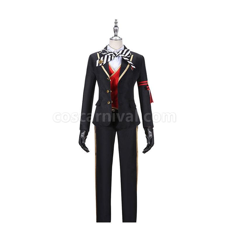 Twisted Wonderland Riddle Rosehearts Uniforms Cosplay Costume coscarnival011113981