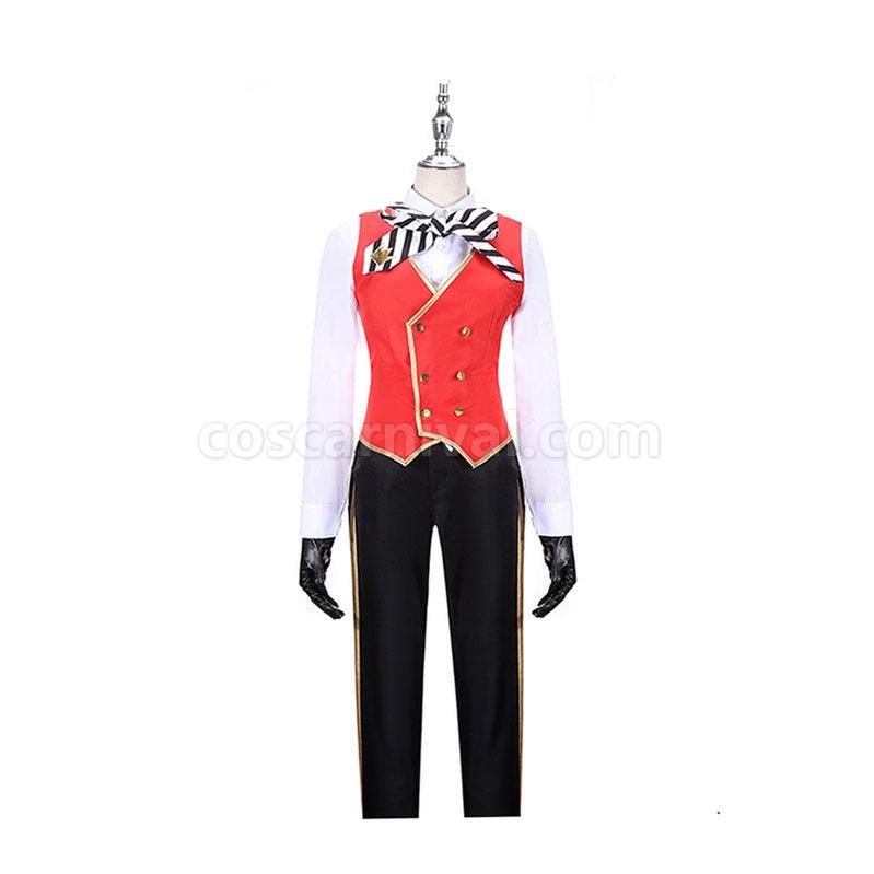 Twisted Wonderland Riddle Rosehearts Uniforms Cosplay Costume coscarnival011113994