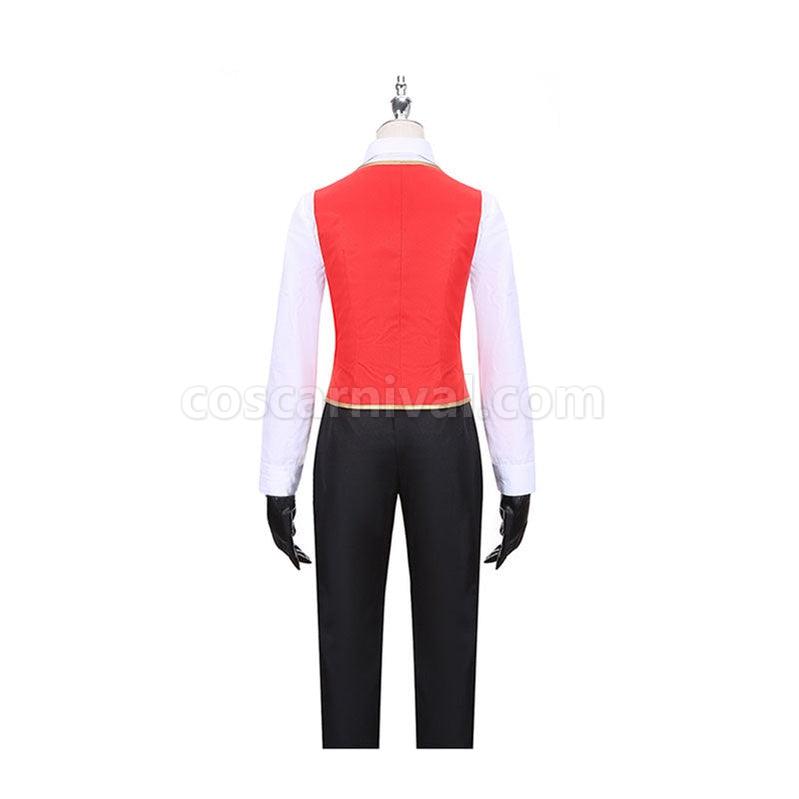 Twisted Wonderland Riddle Rosehearts Uniforms Cosplay Costume coscarnival011114001