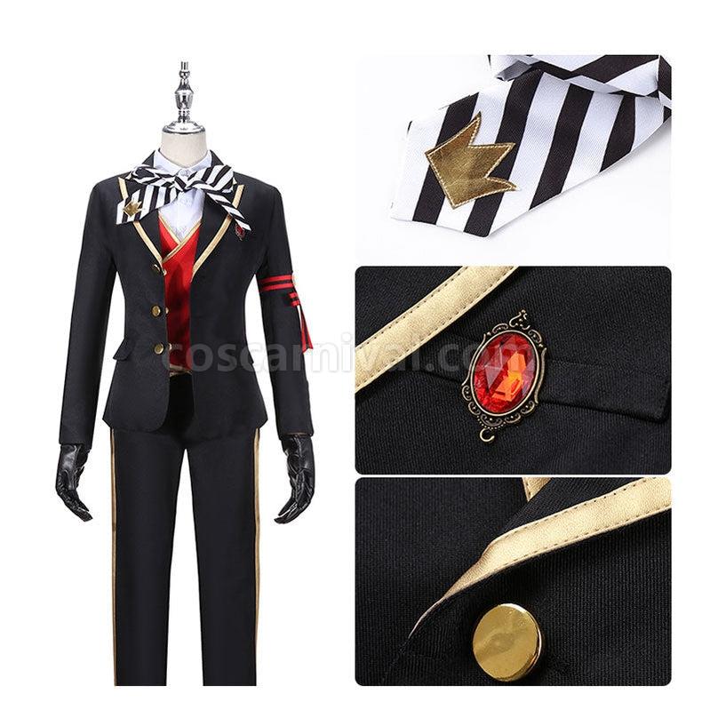Twisted Wonderland Riddle Rosehearts Uniforms Cosplay Costume coscarnival011114010