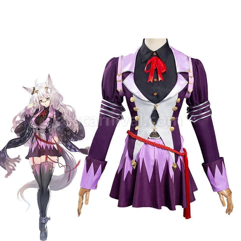 Uma Musume Pretty Derby Biwa Hayahide School Uniform Cosplay Costumes coscarnival011111534