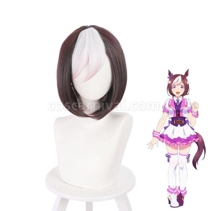 Uma Musume Pretty Derby Special Week Brown Cosplay Wigs coscarnival011111637