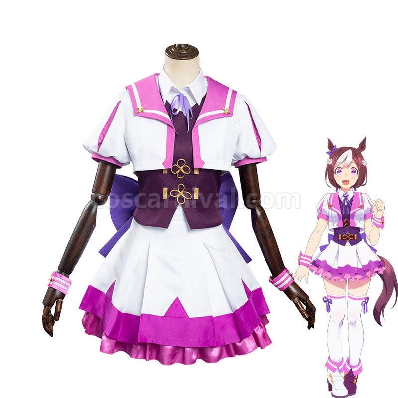 Uma Musume Pretty Derby Special Week School Uniform Cosplay Costumes coscarnival011111530