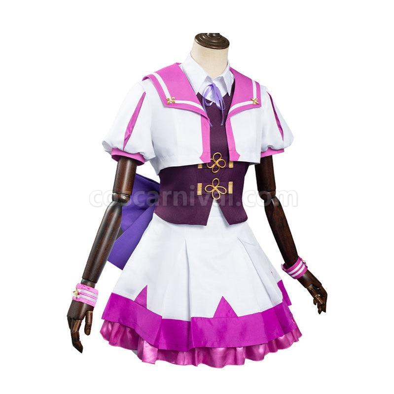 Uma Musume Pretty Derby Special Week School Uniform Cosplay Costumes coscarnival011111556