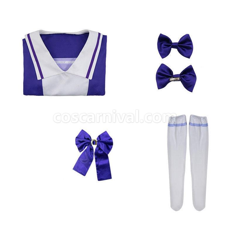 Uma Musume Pretty Derby Special Week School Uniform Cosplay Costumes coscarnival011111646