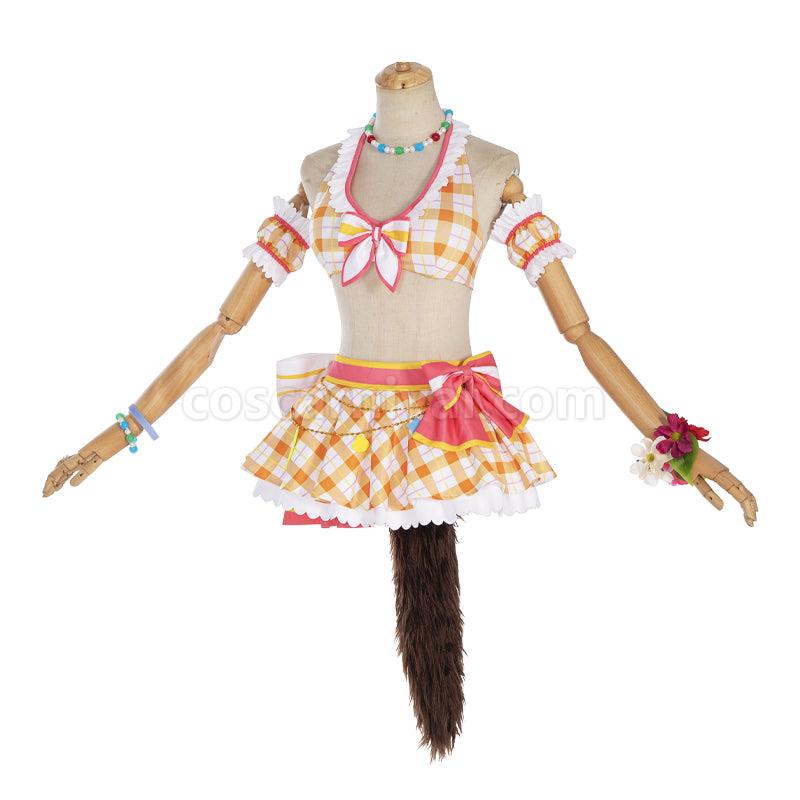 Uma Musume Pretty Derby Special Week Swimsuit Cosplay Costumes coscarnival01119932