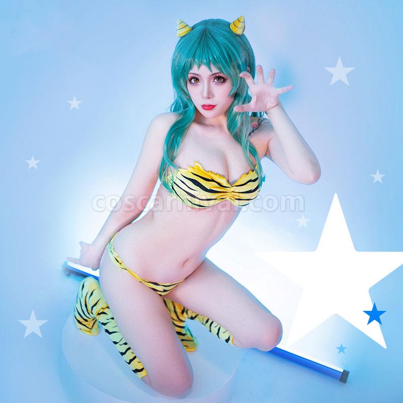 Urusei Yatsura Lum Swimsuit Cosplay Costumes coscarnival0111622