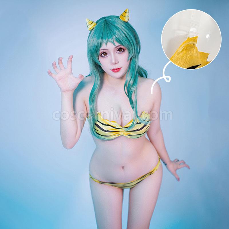 Urusei Yatsura Lum Swimsuit Cosplay Costumes coscarnival0111633