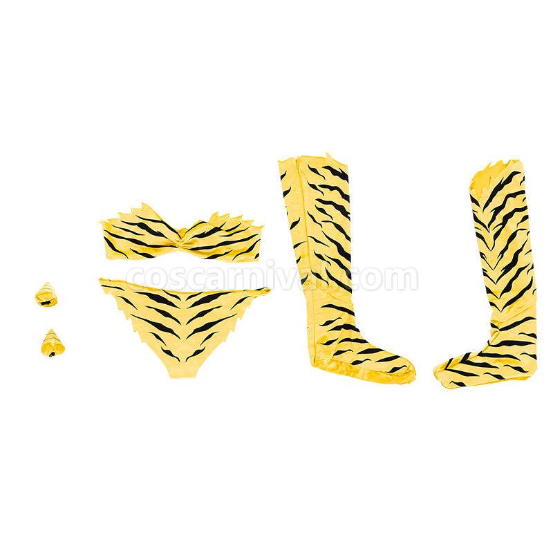 Urusei Yatsura Lum Swimsuit Cosplay Costumes coscarnival0111673