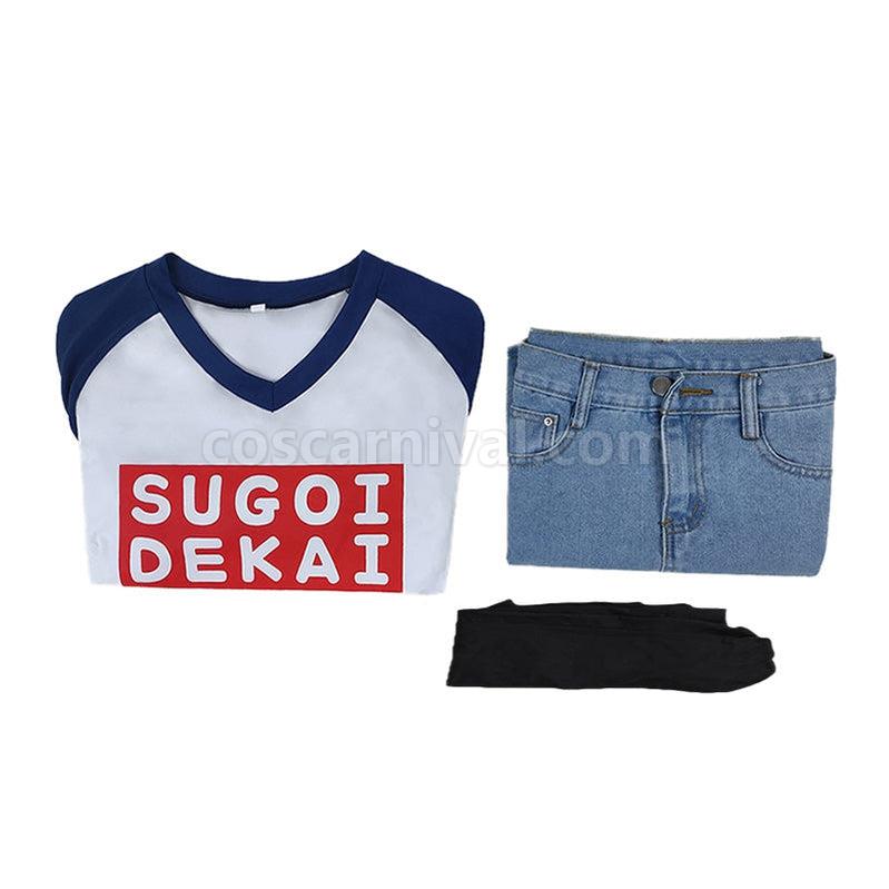 Uzaki chan Wants to Hang Out Hana Uzaki Outfits Cosplay Costume coscarnival011114964