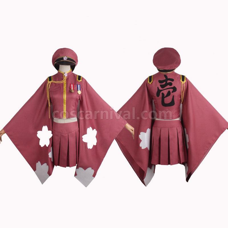 VOCALOID Hatsune Miku Senbonzakura Fullset Cosplay Costumes coscarnival01115988