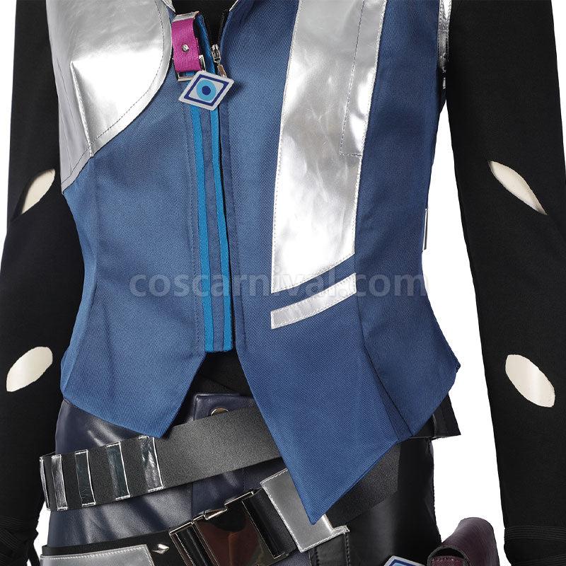 Valorant Fade Cosplay Costumes coscarnival01113651