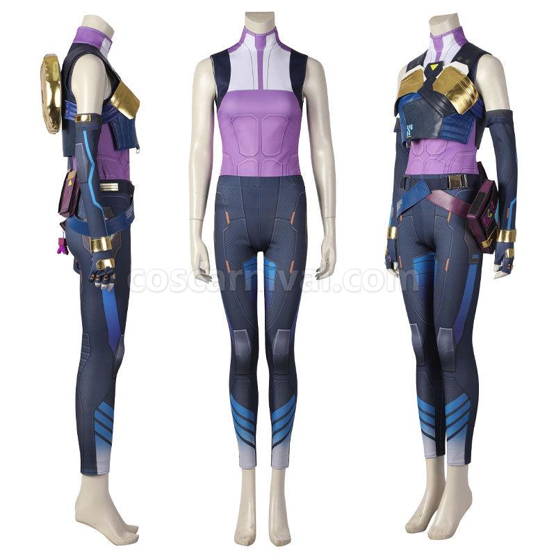 Valorant Neon Cosplay Costumes coscarnival01112757