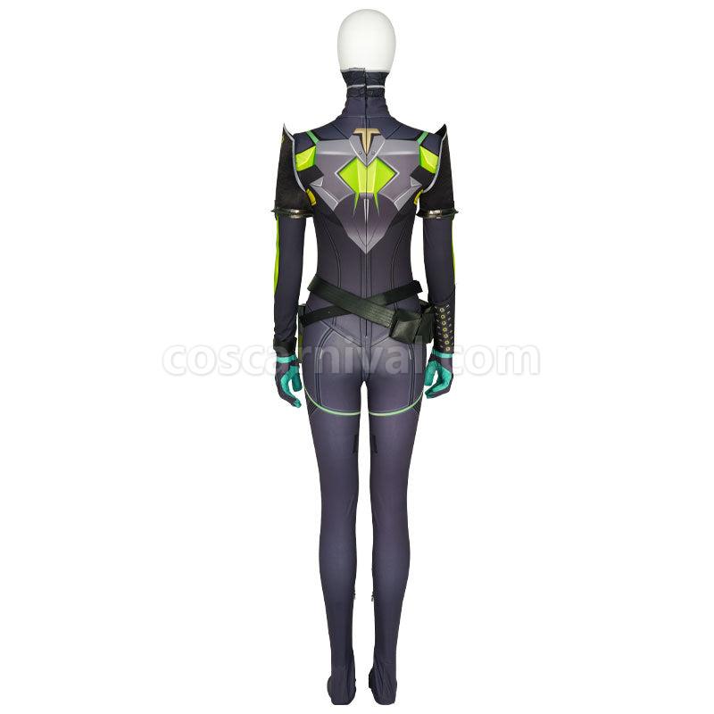 Valorant Viper Cosplay Costumes coscarnival0111649