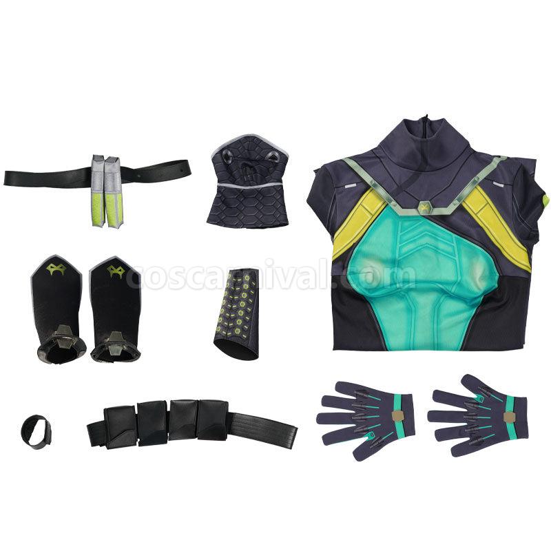 Valorant Viper Cosplay Costumes coscarnival0111657