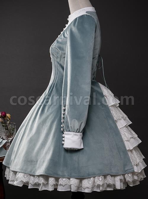 Velour-Long-Sleeve-Pearl-Buttons-Classic-Lolita-Dress-coscarnival-4330