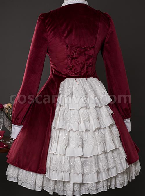 Velour-Long-Sleeve-Pearl-Buttons-Classic-Lolita-Dress-coscarnival-4344