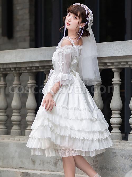 Venus-Kiss-Series-White-Elegant-Classic-Lolita-Sling-Dress-coscarnival-106