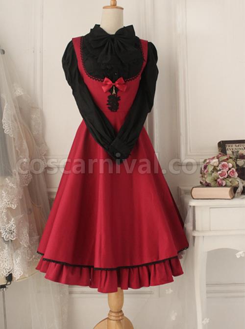 Versailles-Rose-Retro-Elegant-Classic-Lolita-Sleeveless-Dress-coscarnival-831